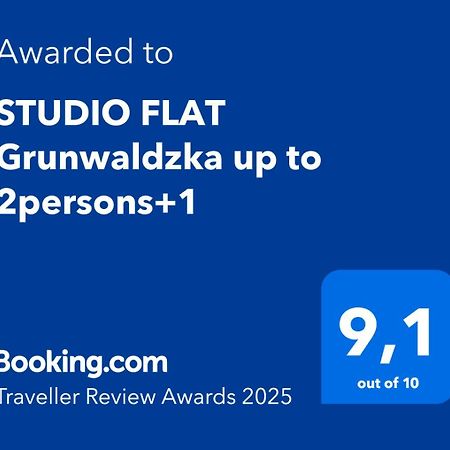 Studio Flat Grunwaldzka Up To 2Persons+1 弗罗茨瓦夫 外观 照片