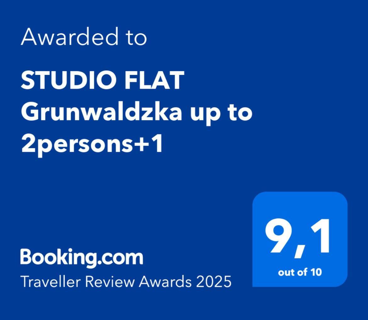 Studio Flat Grunwaldzka Up To 2Persons+1 弗罗茨瓦夫 外观 照片